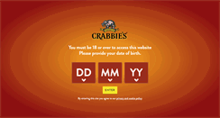 Desktop Screenshot of crabbies.co.uk
